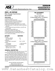 AS5SS256K36ADQ-8.5_XT datasheet pdf Austin Semiconductor