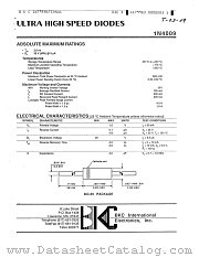 1N4009 datasheet pdf BKC International Electronics