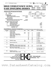 1N4449 datasheet pdf BKC International Electronics