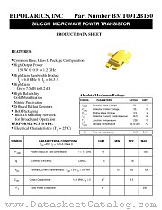 BMT0912B150 datasheet pdf BOPOLARICS