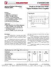 CMM2032-BD datasheet pdf CELERITEK