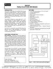 CH1817D datasheet pdf Cermetek microelectronics