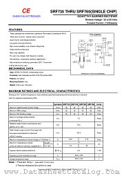 SRF760 datasheet pdf Chenyi Electronics