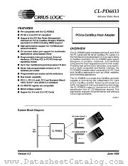 CL-PD6833-VC-A datasheet pdf Cirrus Logic