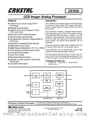 CS7620-IQ datasheet pdf Cirrus Logic