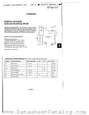 CLED400 datasheet pdf Clairex Technologies