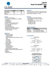 LCA120S datasheet pdf Clare Inc