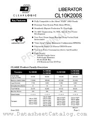 CL10K200SBI356-2 datasheet pdf CLEARLOGIC