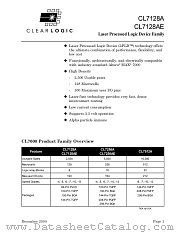 CL7128ATI100-10 datasheet pdf CLEARLOGIC