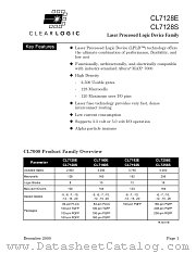 CL7128EQC100-15 datasheet pdf CLEARLOGIC