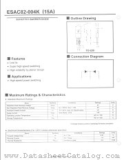 ESAC82-004 datasheet pdf COLLMER SEMICONDUCTOR INC