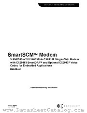 CX88168SCM datasheet pdf Conexant