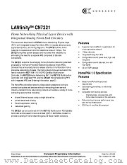 RS7111A-LAN datasheet pdf Conexant