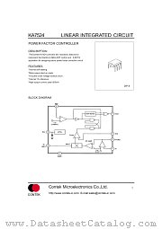 KA7524 datasheet pdf Contek Microelectronics