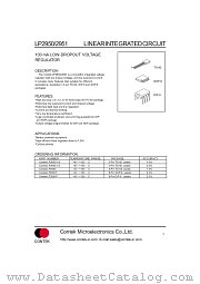LP2950-3.3 datasheet pdf Contek Microelectronics