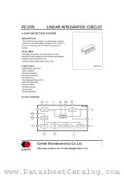 PC1379 datasheet pdf Contek Microelectronics
