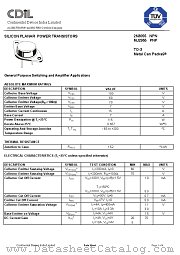 MJ2955 datasheet pdf Continental Device India Limited