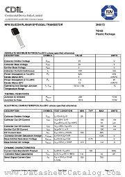 2N5172 datasheet pdf Continental Device India Limited