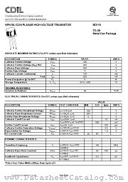 BD115 datasheet pdf Continental Device India Limited