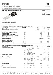 BF470 datasheet pdf Continental Device India Limited
