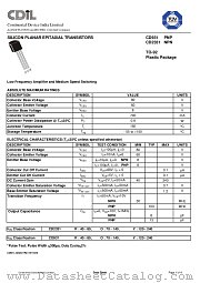 CD931Y datasheet pdf Continental Device India Limited