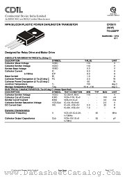 CFD611 datasheet pdf Continental Device India Limited