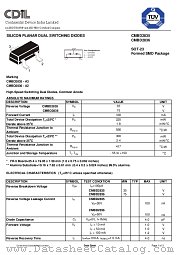 CMBD2836 datasheet pdf Continental Device India Limited