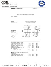 CMBT4125 datasheet pdf Continental Device India Limited