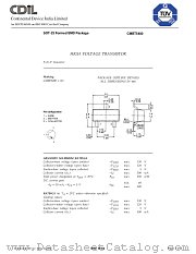 CMBT5400 datasheet pdf Continental Device India Limited