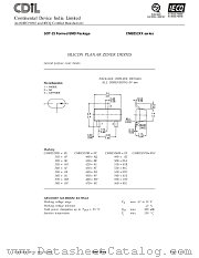 CMBZ5242B datasheet pdf Continental Device India Limited