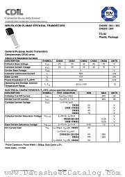 CN304 datasheet pdf Continental Device India Limited