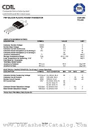 CSA1293 datasheet pdf Continental Device India Limited