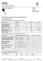 CSA643G datasheet pdf Continental Device India Limited