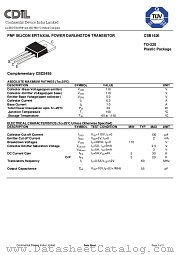 CSB1626 datasheet pdf Continental Device India Limited