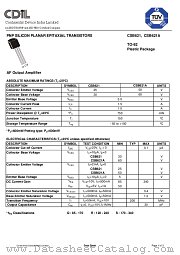 CSB621AQ datasheet pdf Continental Device India Limited