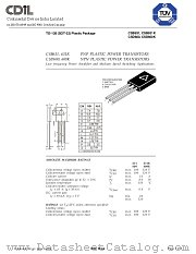 CSB631D datasheet pdf Continental Device India Limited