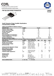 CSB834 datasheet pdf Continental Device India Limited