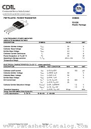 CSB856A datasheet pdf Continental Device India Limited