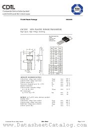 CSC2335 datasheet pdf Continental Device India Limited