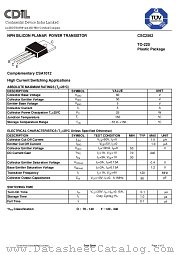 CSC2562O datasheet pdf Continental Device India Limited