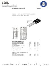CSC2611 datasheet pdf Continental Device India Limited