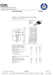 CSC3039 datasheet pdf Continental Device India Limited