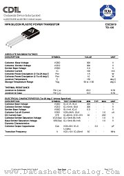 CSC3619 datasheet pdf Continental Device India Limited