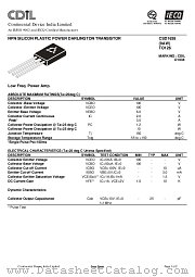 CSD1638 datasheet pdf Continental Device India Limited