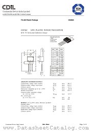 CSD363Y datasheet pdf Continental Device India Limited