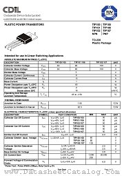 TIP101 datasheet pdf Continental Device India Limited