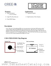 C430-CB230-E1000 datasheet pdf CREE POWER