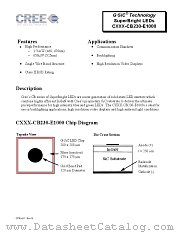 CXXX-CB230-E1000 datasheet pdf CREE POWER