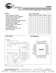CY29973AIT datasheet pdf Cypress
