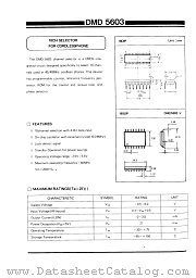 DMD5603-V datasheet pdf Daewoo Semiconductor